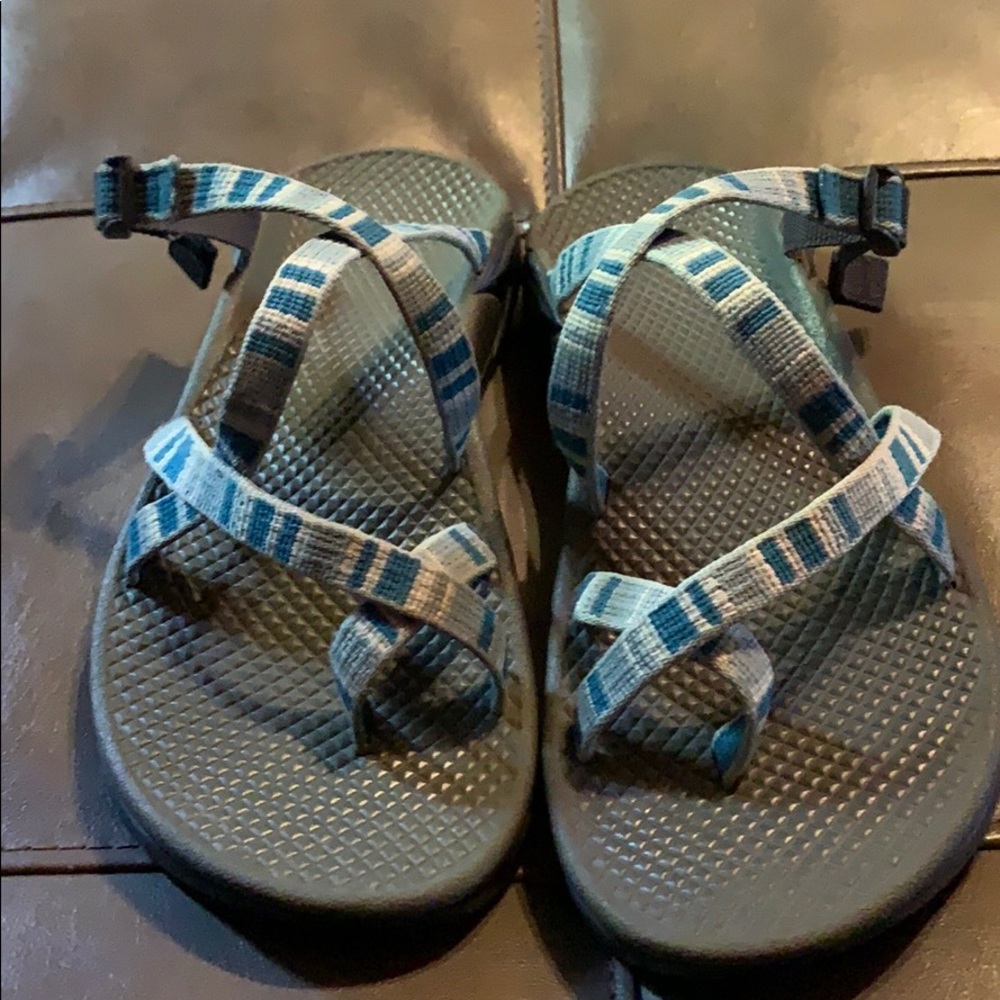 Chaco slip on sandals